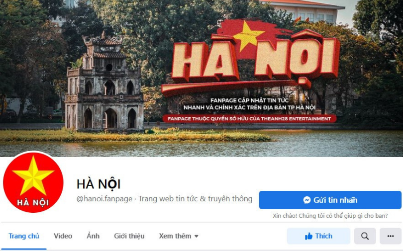 Fanpage HÀ NỘI - Nơi cập nhật tin tức nhanh và chính xác tại thủ đô