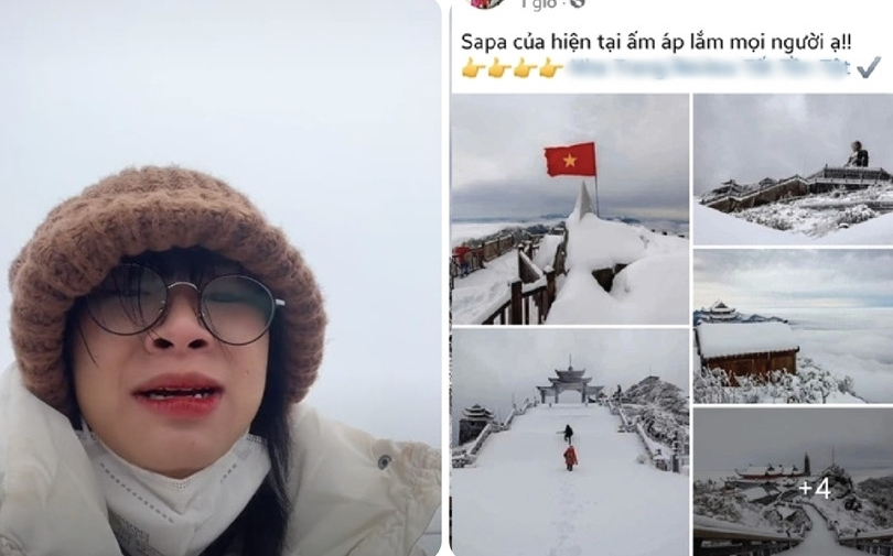 Nghe lời 'giang cư mận', tiktoker hí hửng lên Sapa ngắm tuyết rơi và cái kết