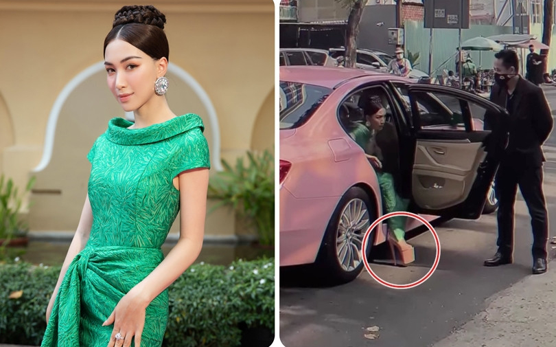 'Choáng' với đôi cao gót 30cm của Hòa Minzy tại sự kiện, thần thái ngời ngời làm fan dụi mắt: 'Siêu mẫu đây sao?'