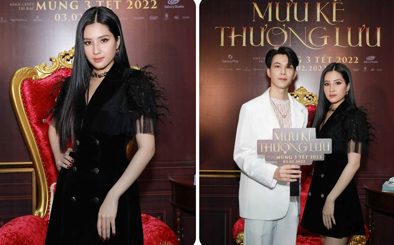 Lấn sân điện ảnh, 'mẹ bỉm' Thiên An 'lột xác' với gu thời trang tiểu thư sang chảnh