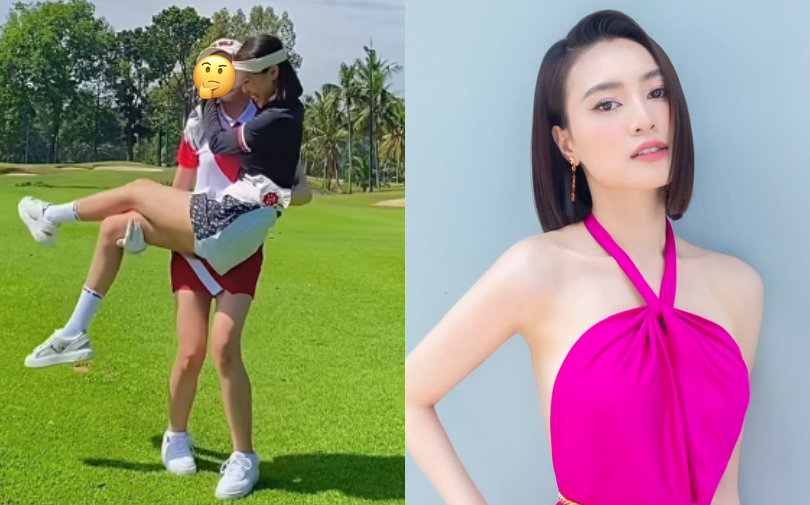 Ninh Dương Lan Ngọc check-in sân golf, tình tứ với nhân vật này khiến fan thích thú