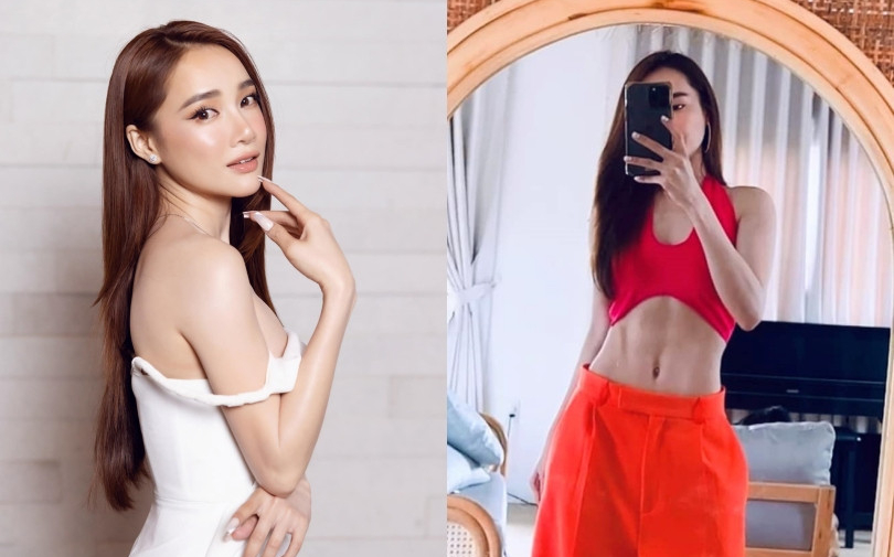 Được Trường Giang chăm lo từng bữa ăn, Nhã Phương vẫn giữ được vòng eo 'mỏng' phát mê thế này