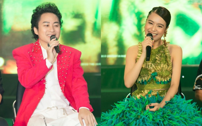 Được Tùng Dương khen ngợi 'hơn hẳn đồng nghiệp cùng lứa', Hoàng Thùy Linh đáp lời khôn khéo không chê vào đâu được!