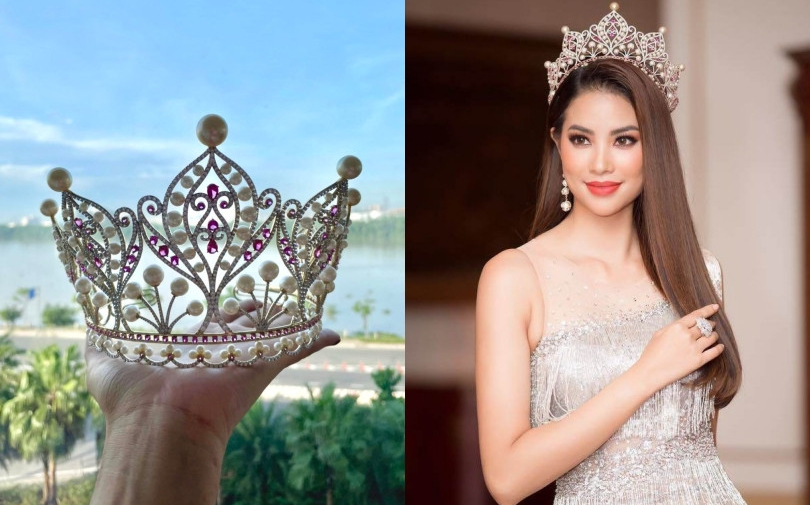 Phạm Hương đăng tải ảnh vương miệng, úp mở việc sắp trở lại showbiz