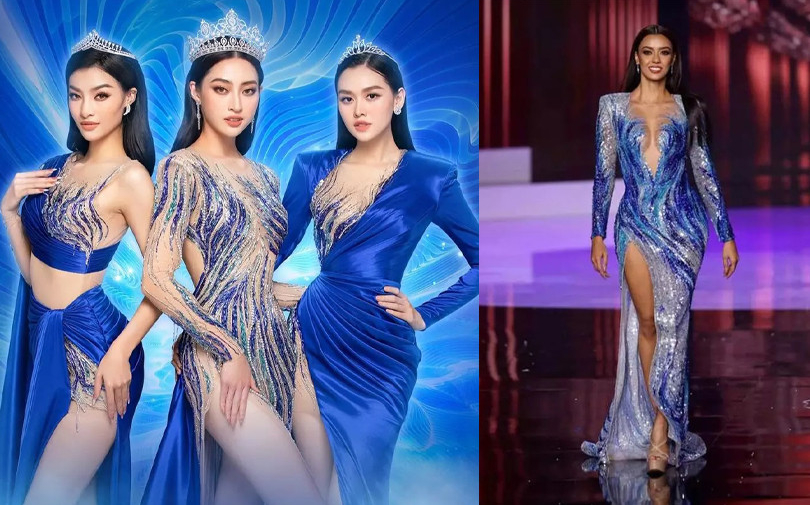 Lương Thùy Linh vướng nghi vấn đạo nhái trang phục Miss Universe Thái Lan