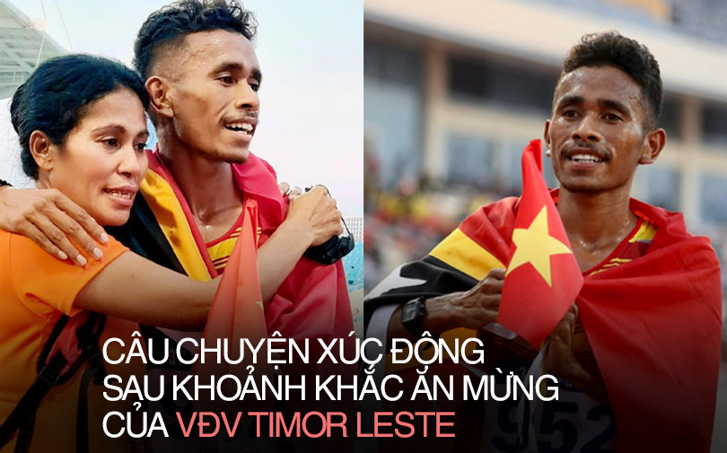 Câu chuyện xúc động sau khoảnh khắc VĐV Timor Leste vẫy cờ Việt Nam lúc giành huy chương lịch sử