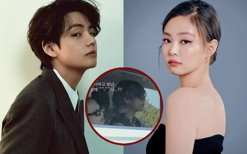 Nghi vấn Jennie (BLACKPINK) và V (BTS) lộ ảnh ngồi cùng xe bí mật hẹn hò, công ty phản hồi thế nào?