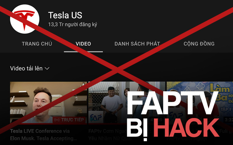 Kênh Youtube FAPTV bị ‘hack’ để livestream tiền ảo, nguyên nhân được hé lộ!