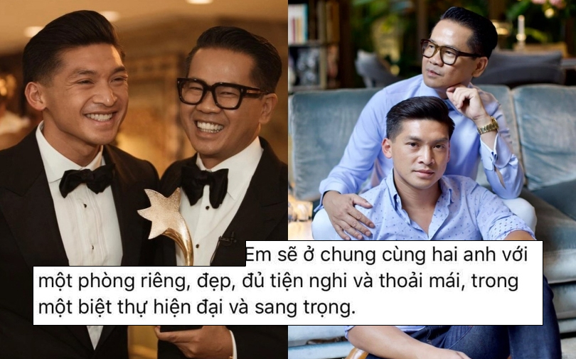 NTK Thái Công và bạn trai kém 17 tuổi tuyển quản gia cùng ở chung nhà, quyền lợi khiến nhiều netizen rối não