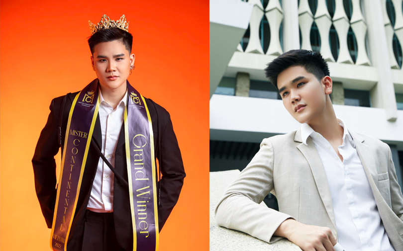 Chàng trai 2003 sở hữu chiều cao chuẩn mẫu đại diện Việt Nam thi Mister Continental International