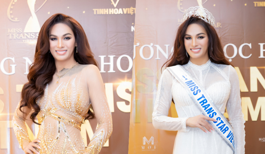 Trương Ngọc Hoàng Kim thi Miss Trans Star International 2023