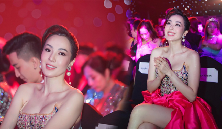 MC Ngọc Khánh khoe sắc vóc kiêu kỳ tại Miss International Queen Vietnam 2023