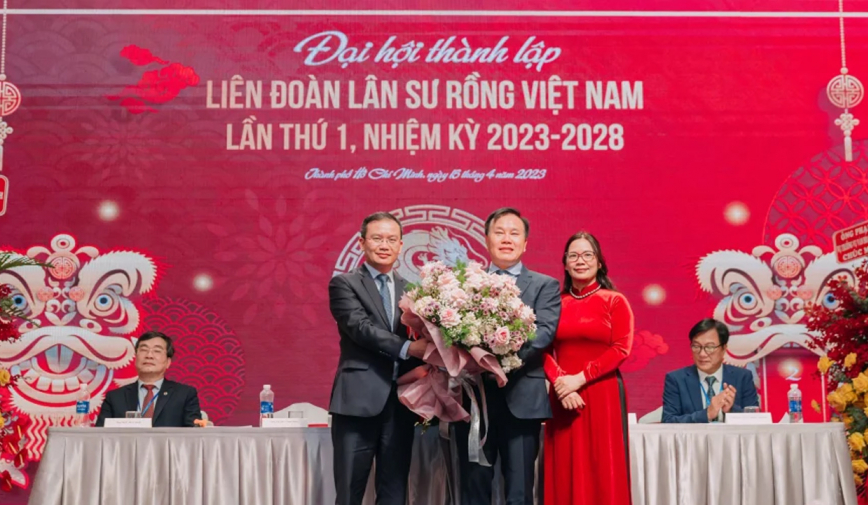 Chính thức thành lập Liên đoàn Lân Sư Rồng Việt Nam