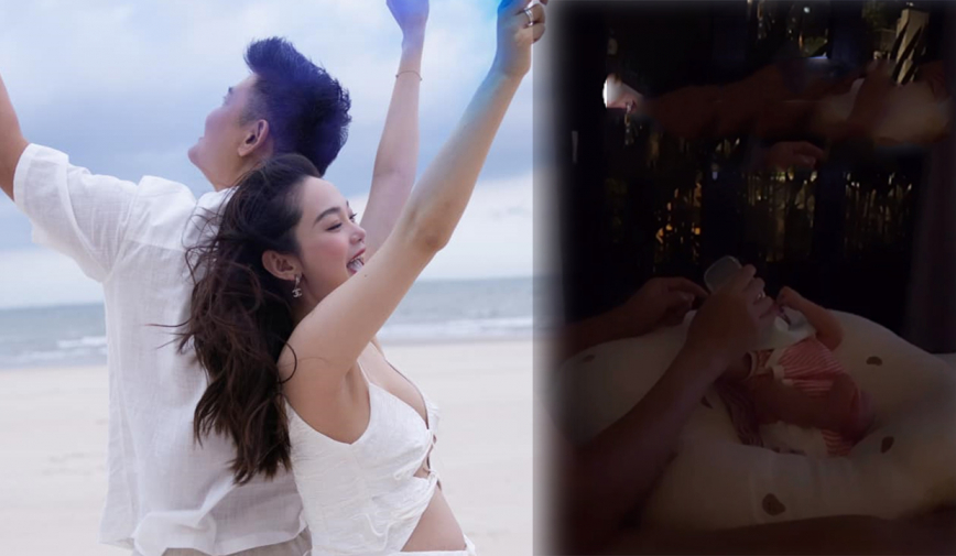 Minh Hằng thảnh thơi chăm con, được chồng đại gia làm điều này lúc nửa đêm khiến bao mẹ bỉm phải mơ ước