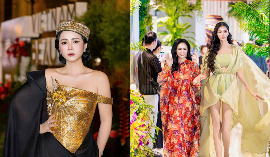 Thanh Hương Bùi mang tinh hoa áo dài Việt đến Shanghai Fashion Week SS26, Hoàng Thùy bất ngờ được netizen 'triệu hồi'