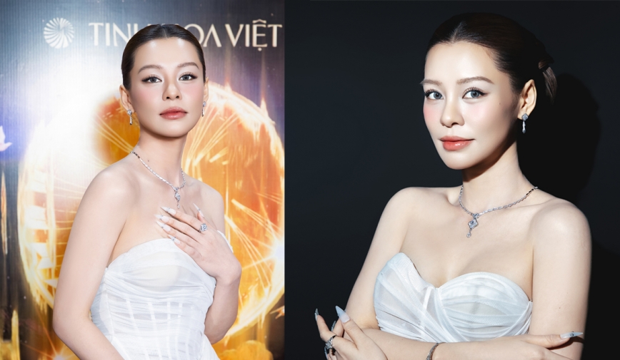 Nữ thần Vpop đẹp “át vía” cả dàn thí sinh Hoa hậu Việt Nam chiếm spotlight khi đeo trang sức kim cương