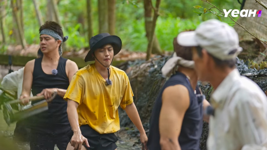 Gia Đình Haha tập 8: Dàn cast lăn xả lội bùn, hội ngộ Thanh Duy tại chặng miền Tây