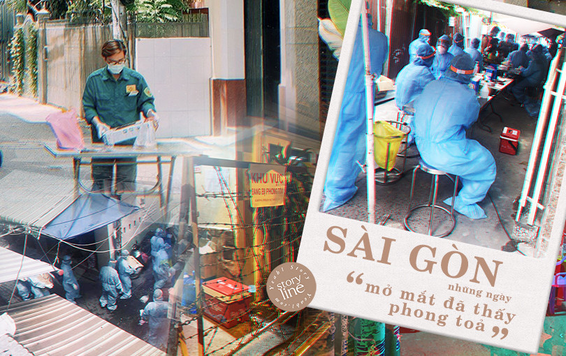 Sài Gòn - Những ngày “mở mắt đã thấy phong toả”