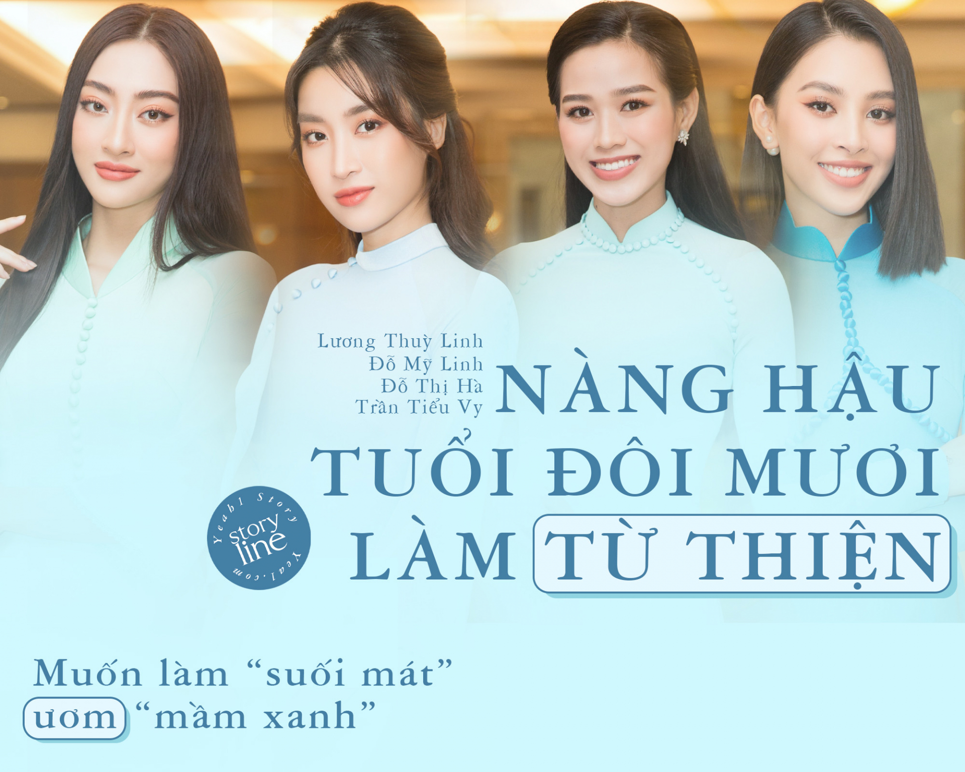 Khi các nàng Hậu tuổi 20 làm từ thiện: Muốn làm “suối mát” ươm “mầm xanh” Khi các nàng Hậu tuổi 20 làm từ thiện: Muốn làm “suối mát” ươm “mầm xanh”