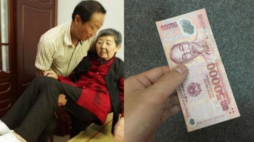 Trước lúc qua đời, mẹ vợ kéo tay con rể dúi một tờ 50 ngàn đồng
