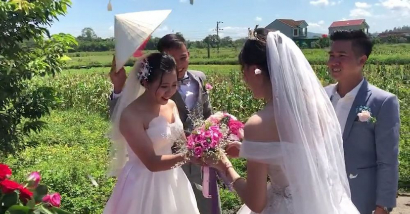 Cuộc gặp gỡ giữa 2 cô dâu tình cờ được coi như cái duyên