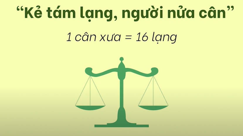 Lý giải câu thành ngữ gây lú: “Kẻ tám lạng người nửa cân”, người xưa liệu có sai? - ảnh 2