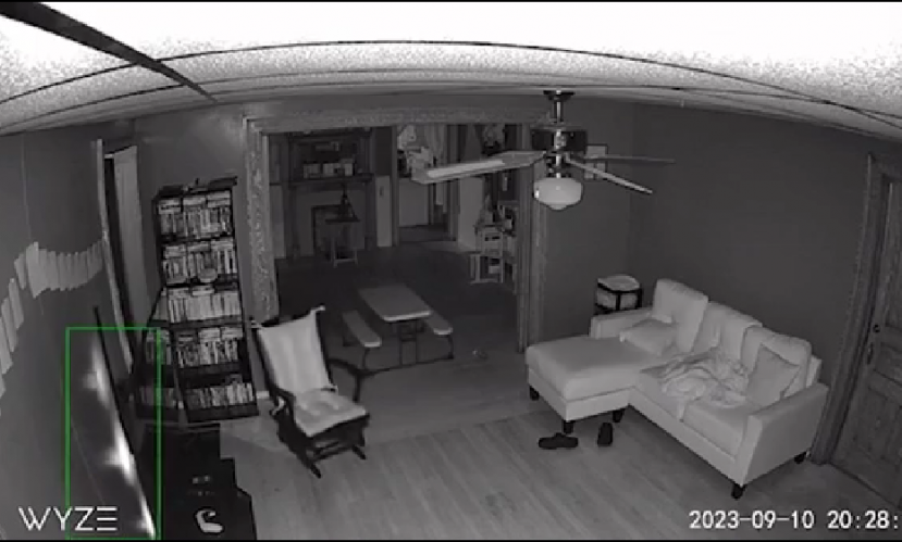 Đồ vật trong nhà di chuyển bất thường, người phụ nữ lặng người khi thấy cảnh tượng rùng rợn qua camera - ảnh 3