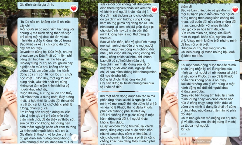 Em gái tiết lộ Angela Phương Trinh không còn liên lạc với gia đình, sống tệ hơn vì sai con đường tu tập - ảnh 4