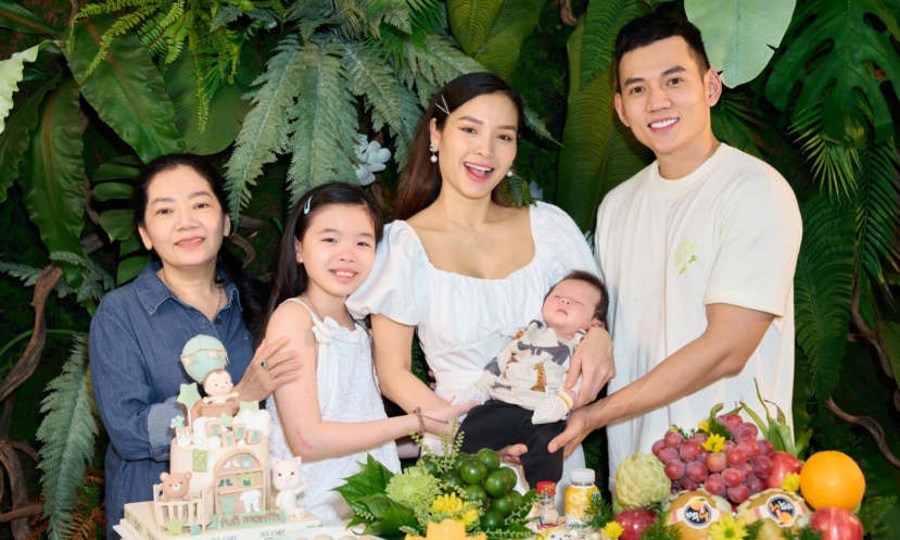 Gia đình hạnh phúc của Phương Trinh Jolie và Lý Bình sau khi sinh con trai