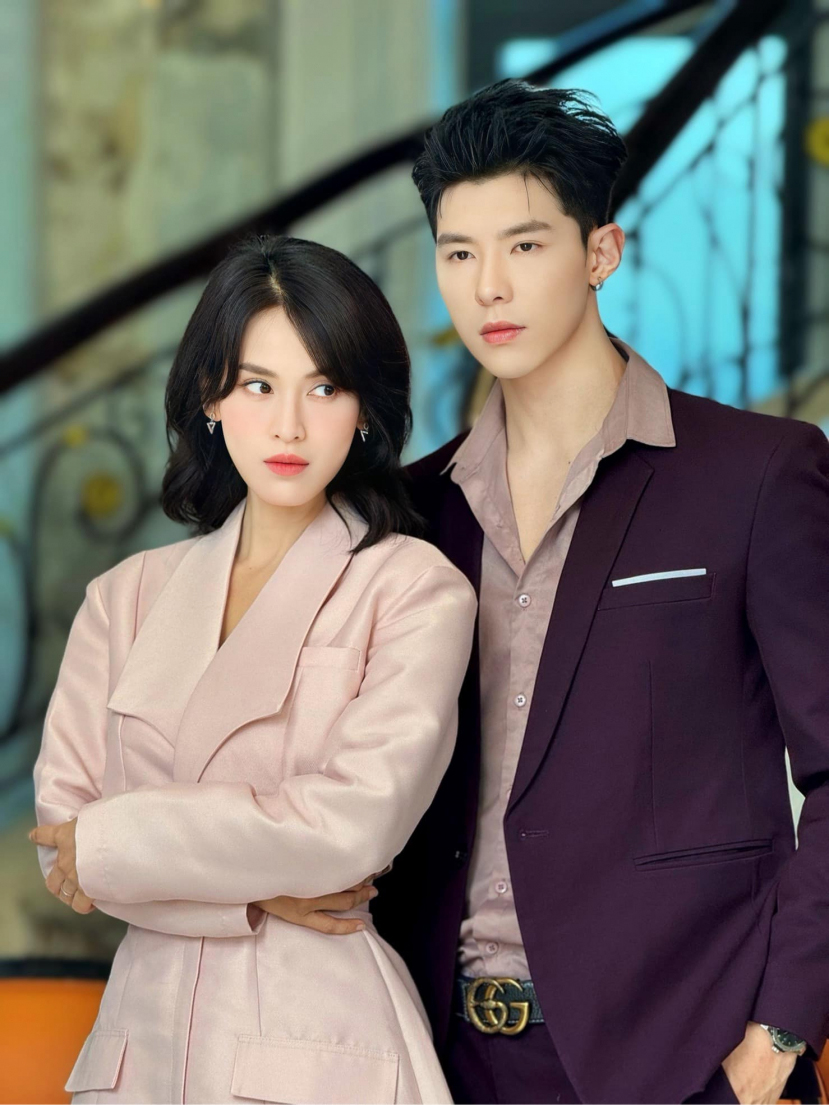Tú Vi và Trung Huy đóng vai vợ chồng trong Dâu Hào Môn