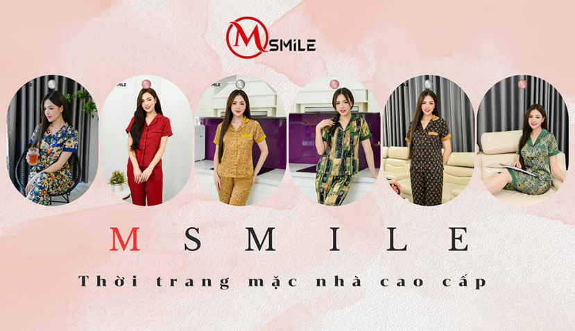 Phụ nữ hiện đại ở nhà vẫn xinh đẹp sang trọng cùng thời trang mặc nhà MSmile - ảnh 1